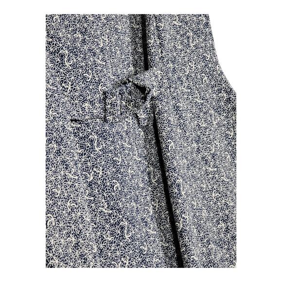 Talbots Sara Campbell Pleated Button-Up Short Sleeve Women's 8P Cottagecore Midi - Picture 5 of 10